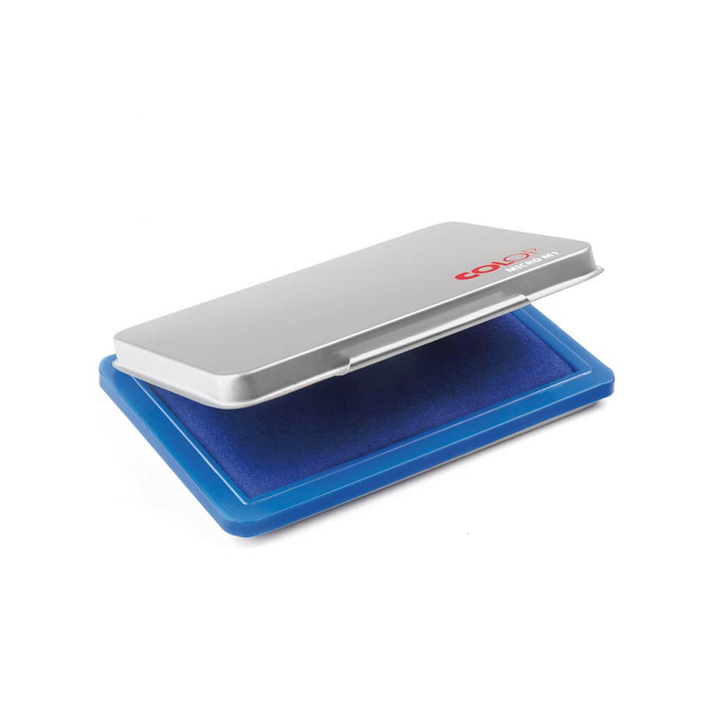 colop stamp pad micro m1 blue
